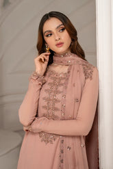 Iznik | Luxury Formal | UE-479 Embroidered Chiffon